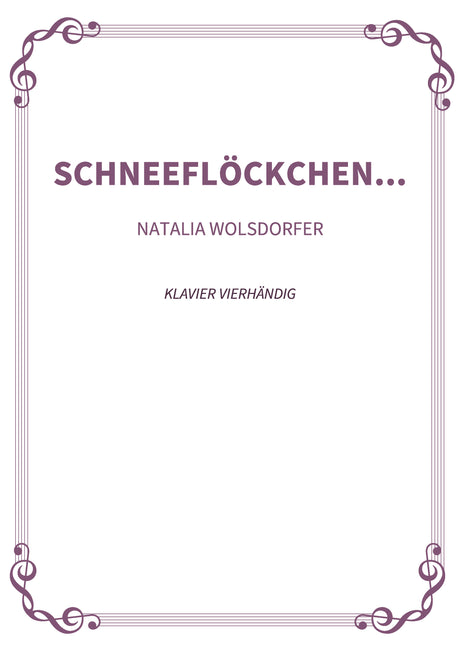 Schneeflöckchen...