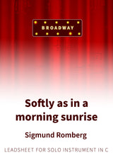 Softly as in a morning sunrise