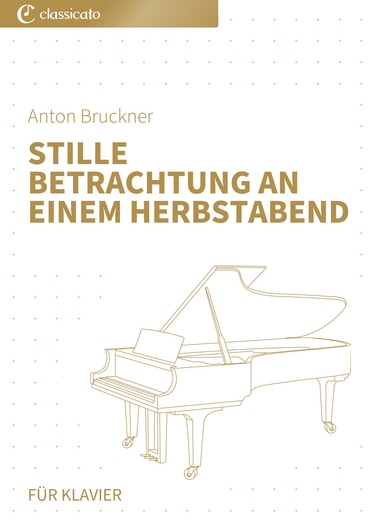 Stille Betrachtung an einem Herbstabend