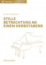 Stille Betrachtung an einem Herbstabend