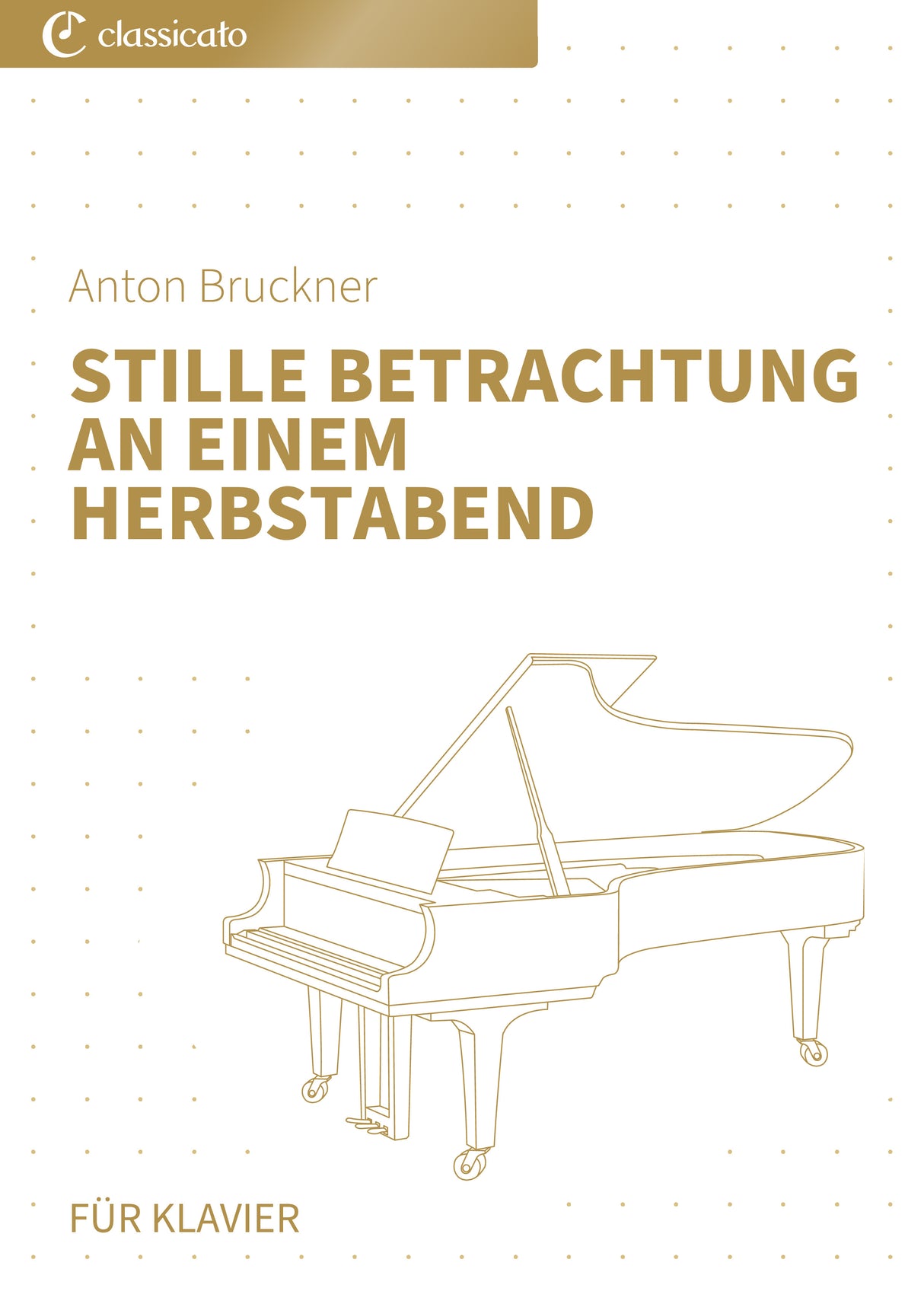 Stille Betrachtung an einem Herbstabend