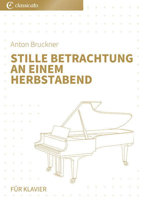 Stille Betrachtung an einem Herbstabend