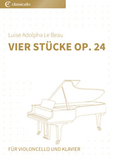 Vier Stücke op. 24