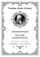 Die vier Jahreszeiten, Konzert Nr. 3 - Der Herbst