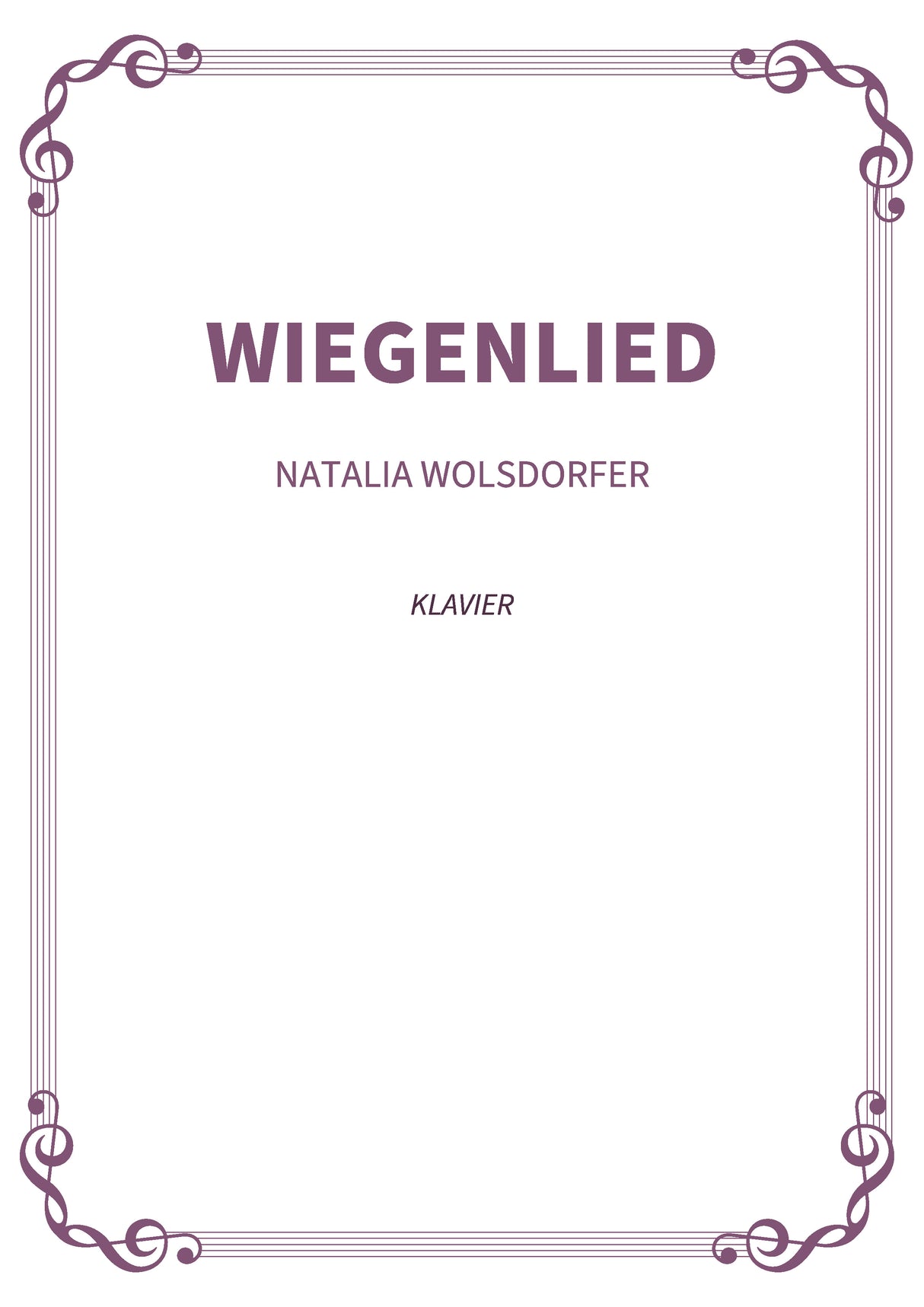 Wiegenlied