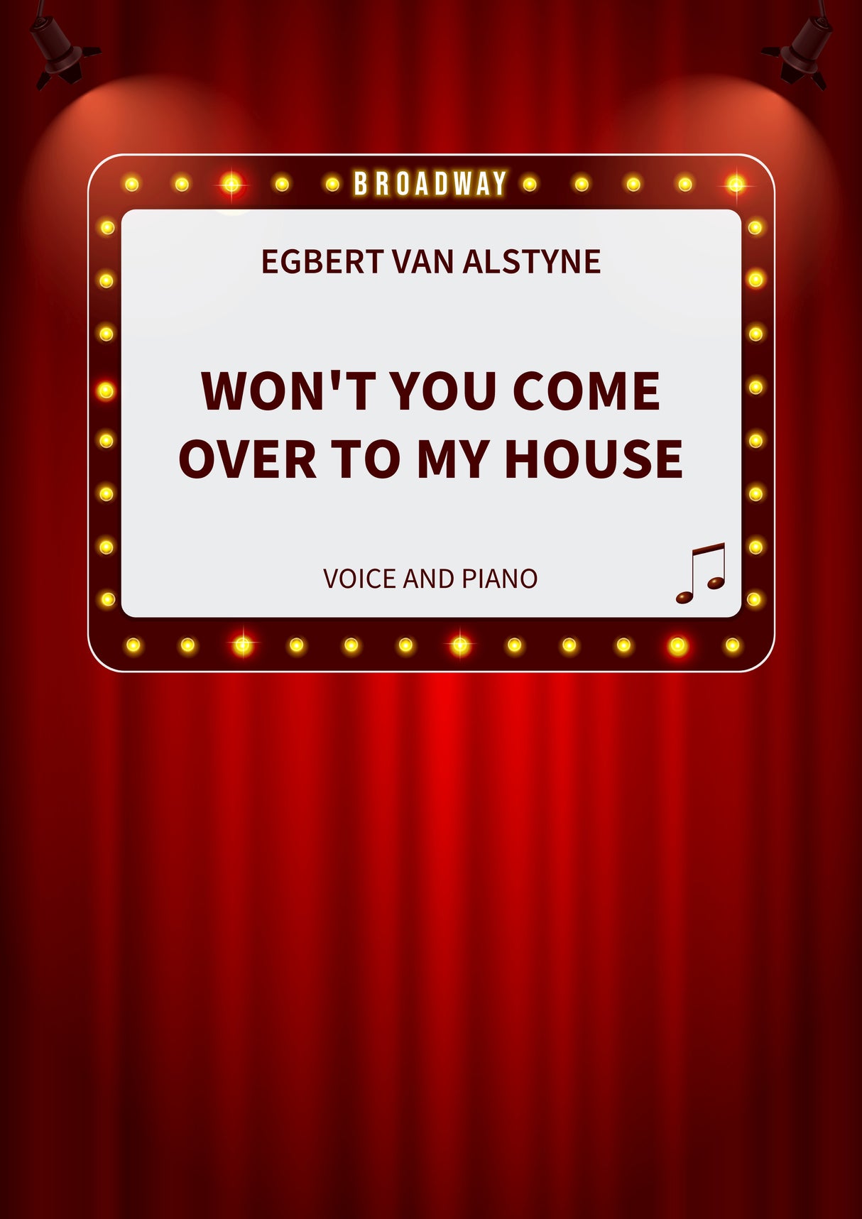 Won't You Come Over to my House
