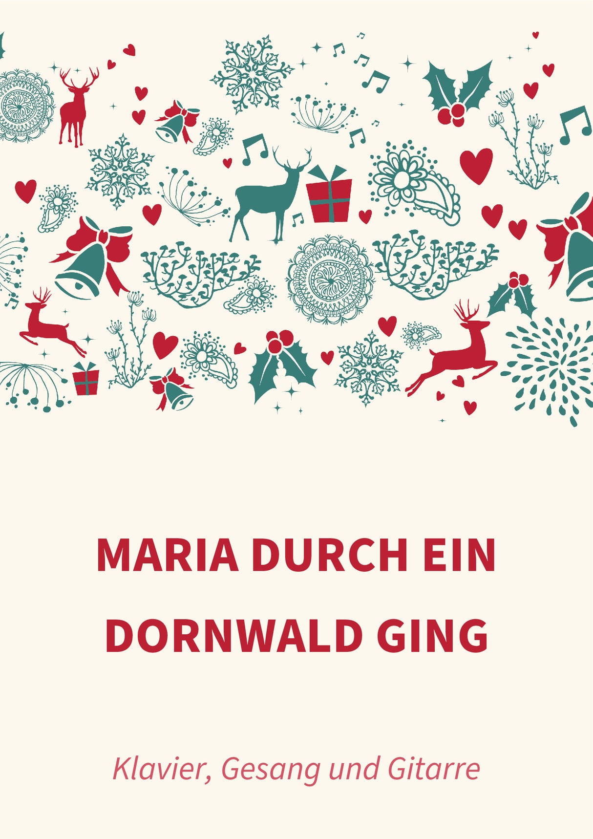 Maria durch ein Dornwald ging