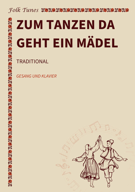Zum Tanzen da geht ein Mädel
