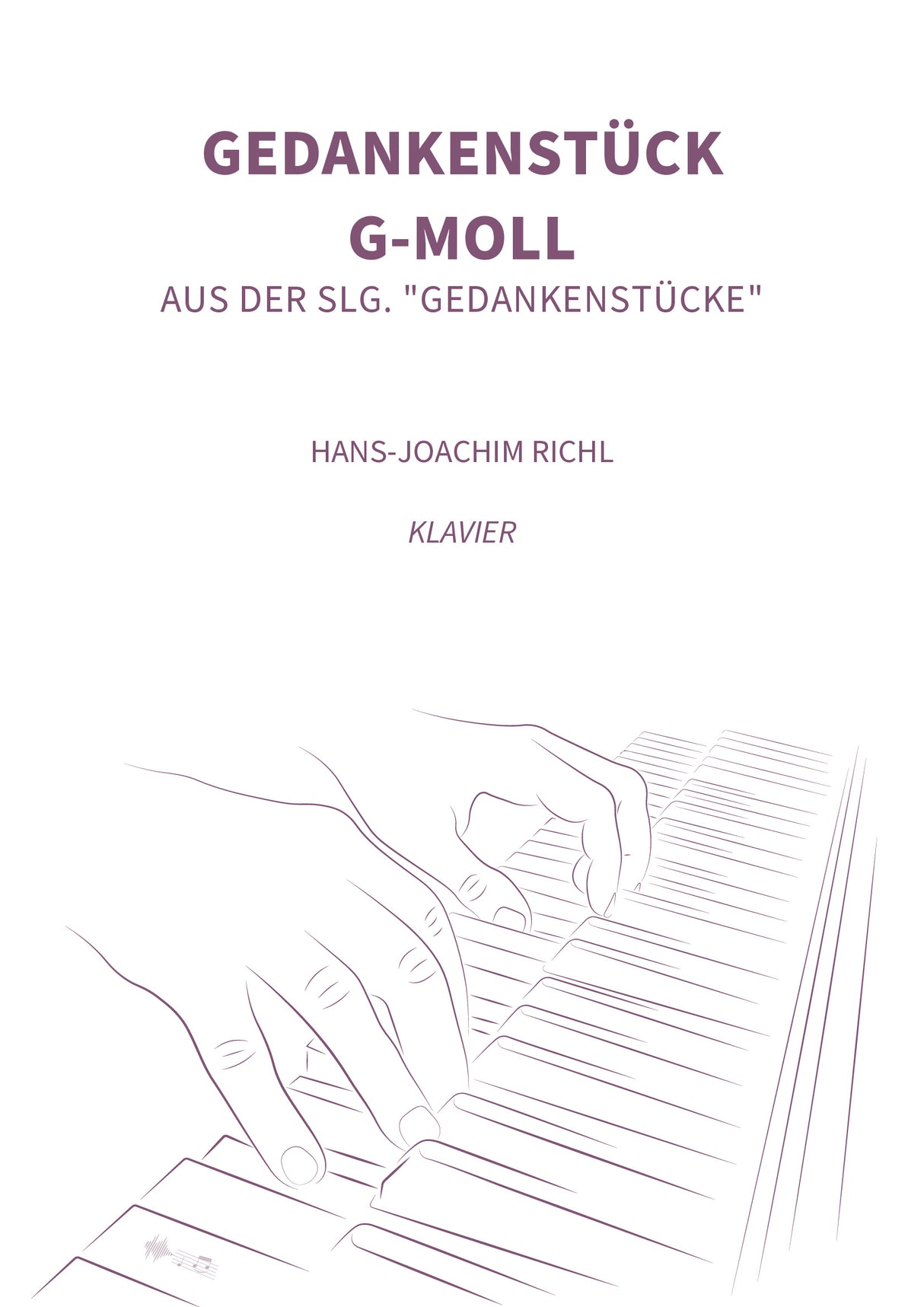 Gedankenstück g-Moll