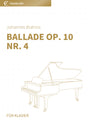 Ballade op. 10 Nr. 4
