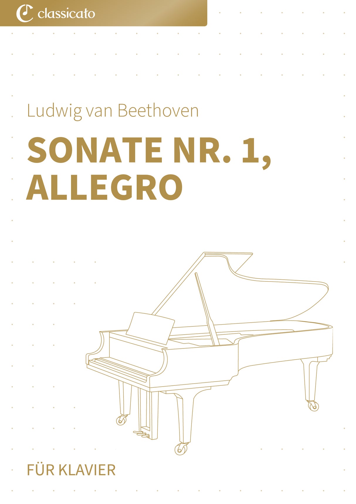 Sonate Nr. 1, Allegro