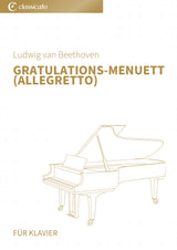 Gratulations-Menuett (Allegretto)