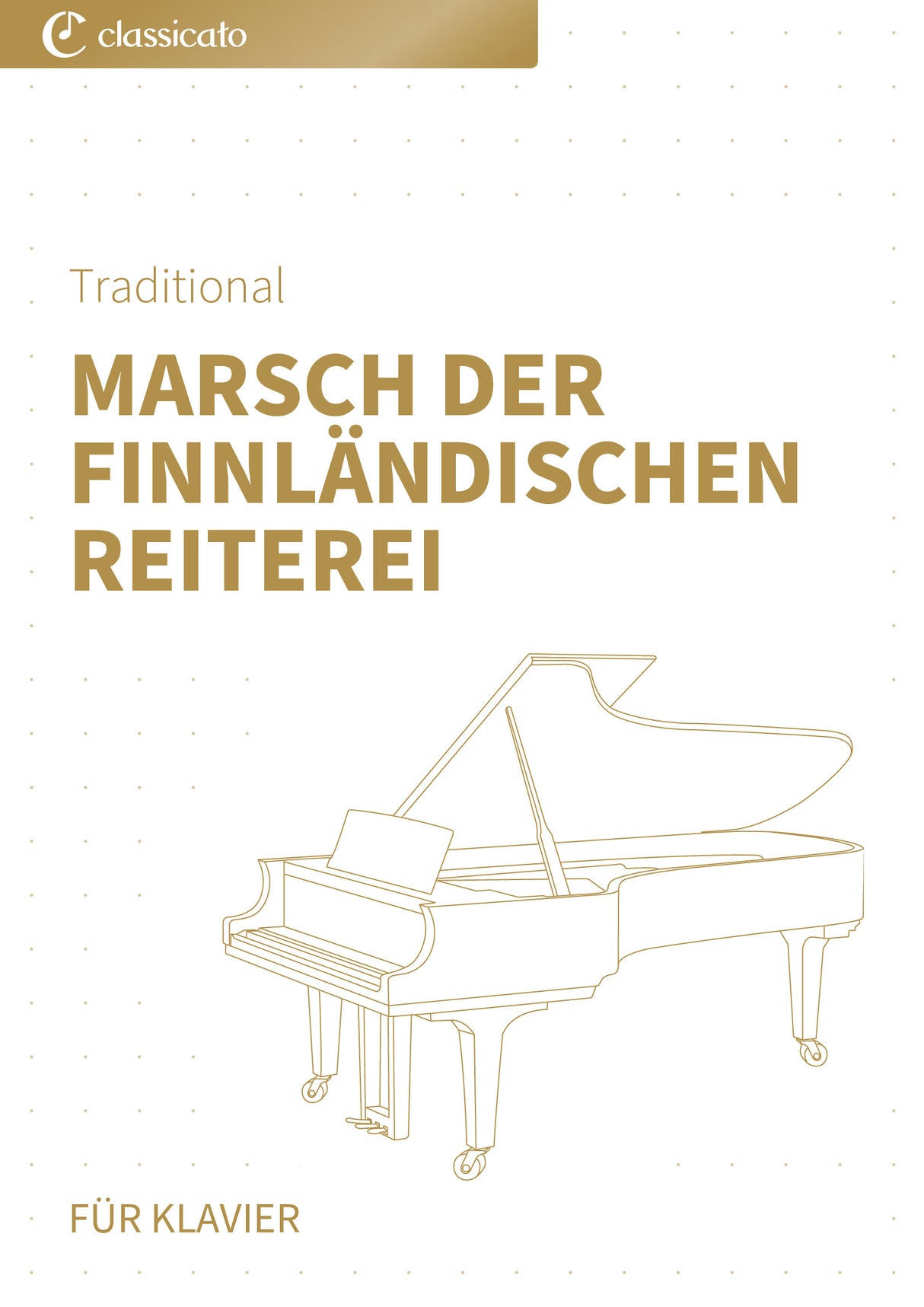 Marsch der finnländischen Reiterei