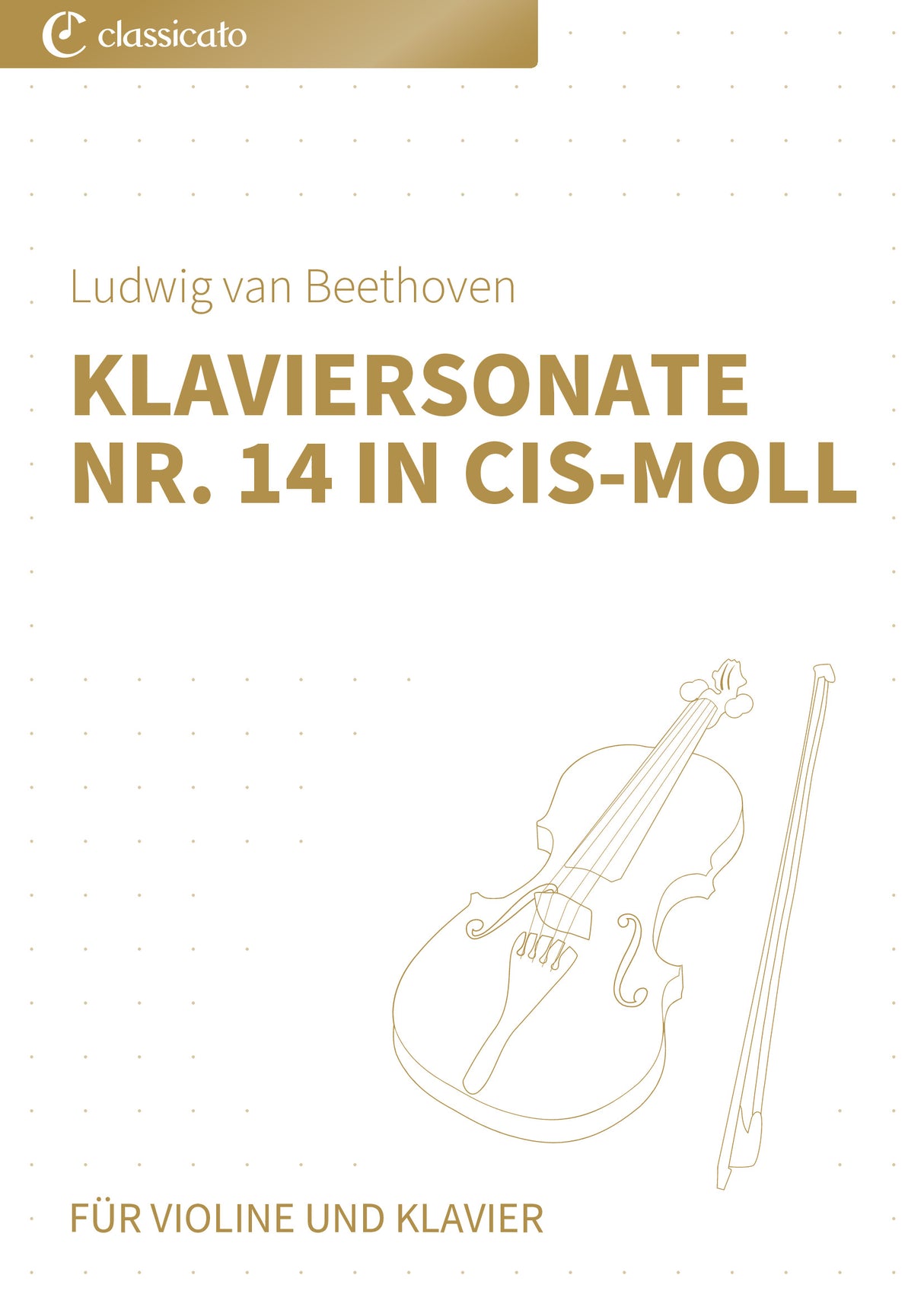Klaviersonate Nr. 14 in cis-Moll
