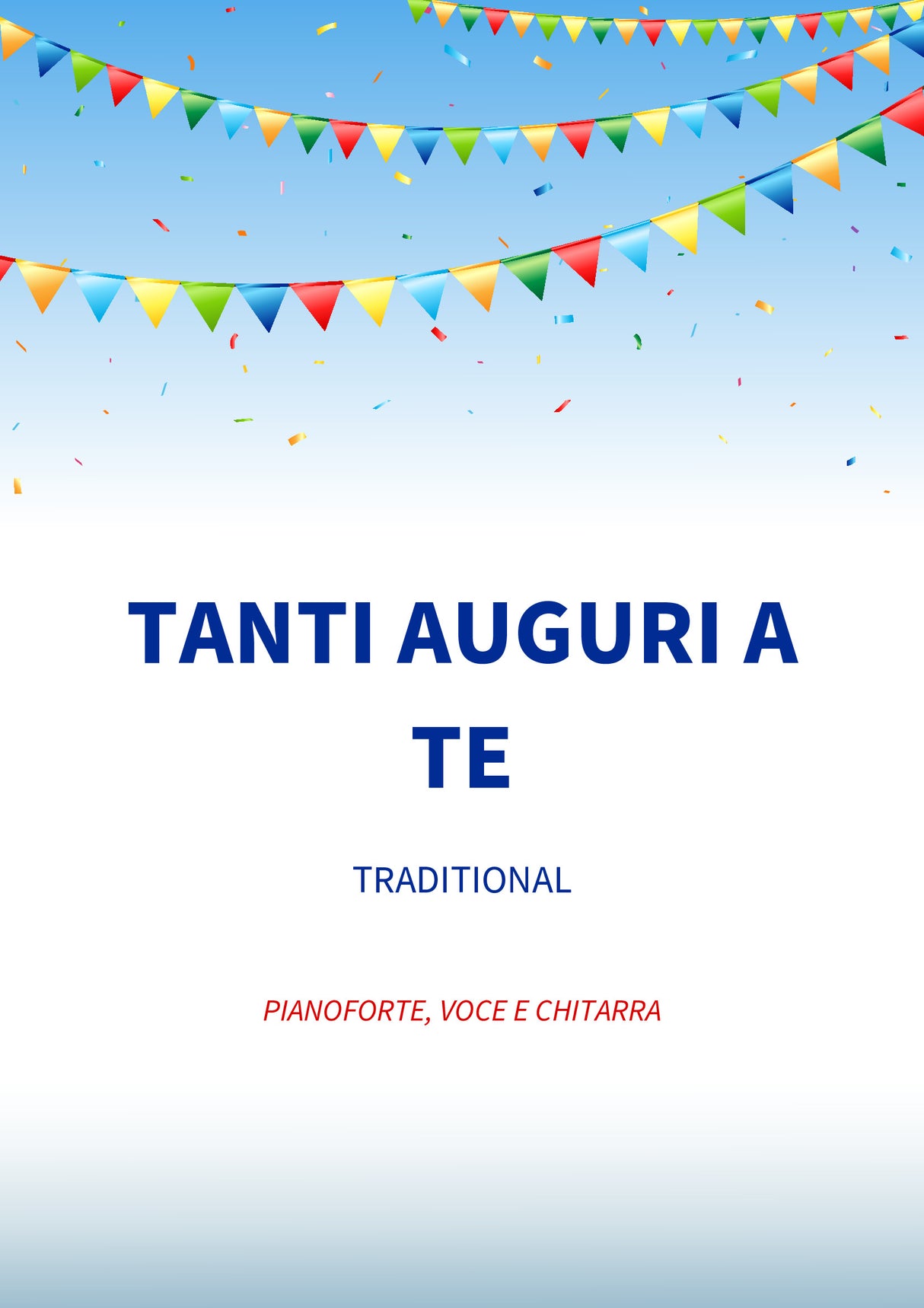 Tanti Auguri A Te