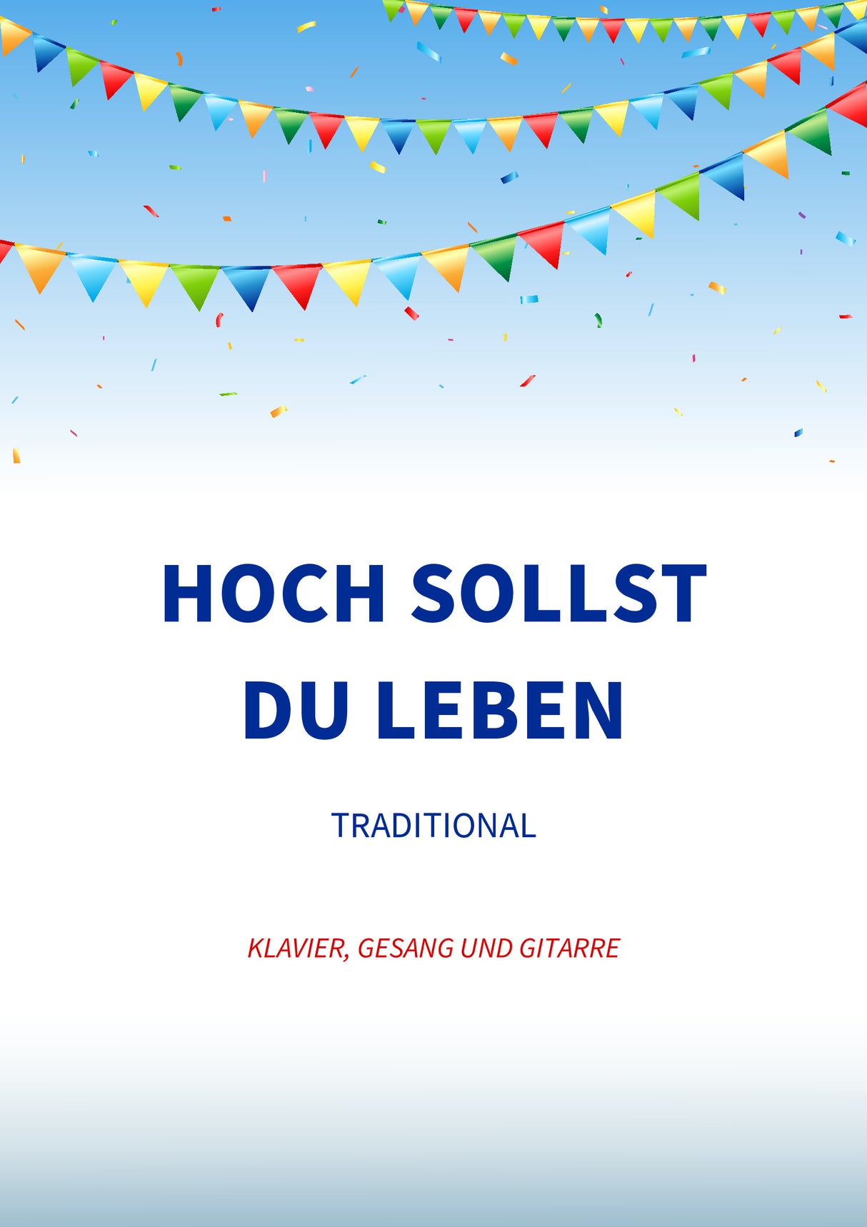 Hoch sollst du leben