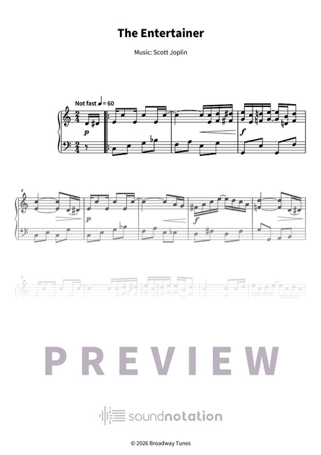 The Entertainer - Preview Page 1