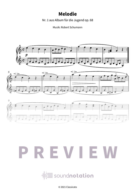 Melodie - Preview Page 1