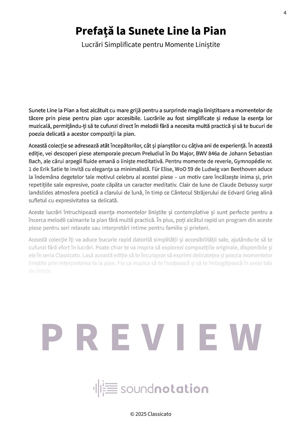 Sunete Line la Pian - Preview Page 1