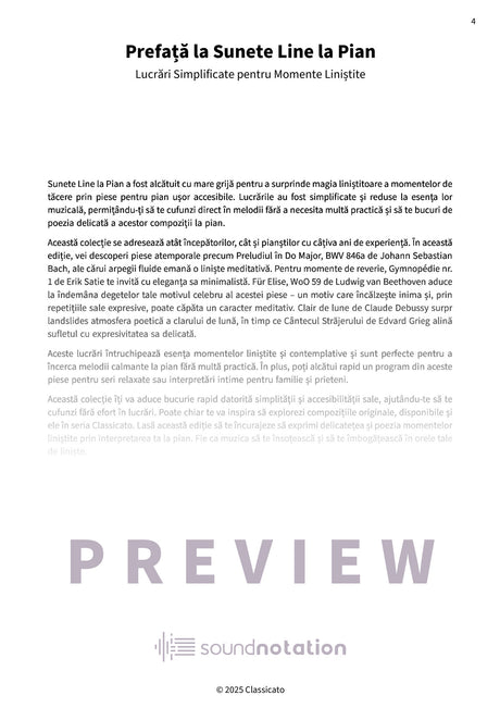 Sunete Line la Pian - Preview Page 1