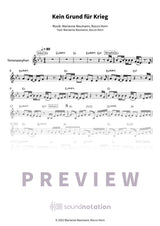 Kein Grund für Krieg - Preview Page 1