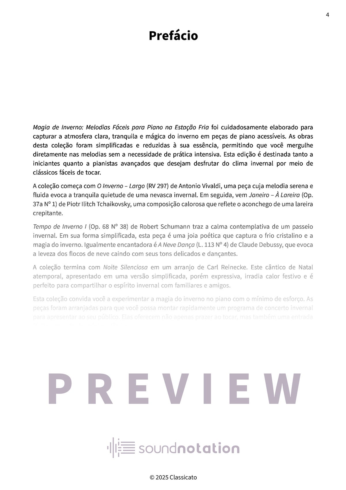 Magia de Inverno - Preview Page 1