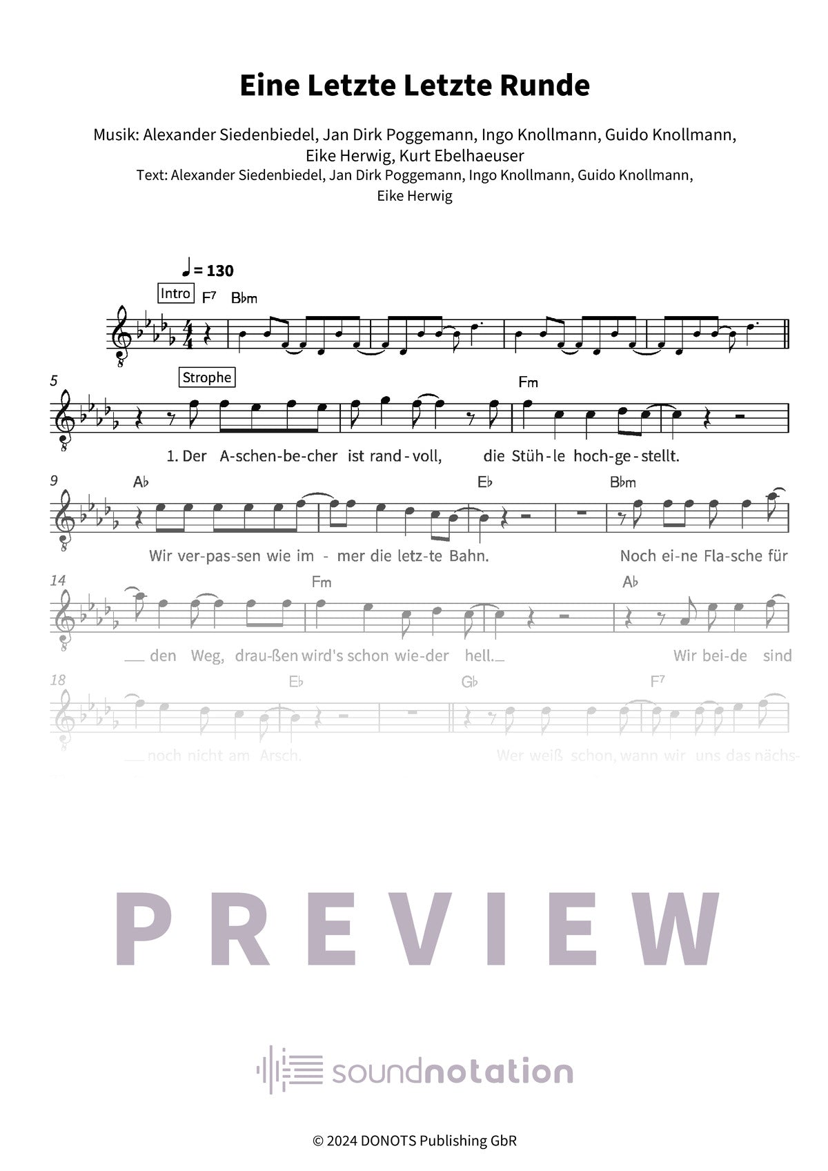 Eine Letzte Letzte Runde - Preview Page 1