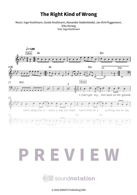 The Right Kind of Wrong - Preview Page 1