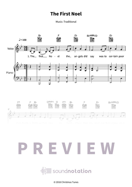 The First Noel - Preview Page 1