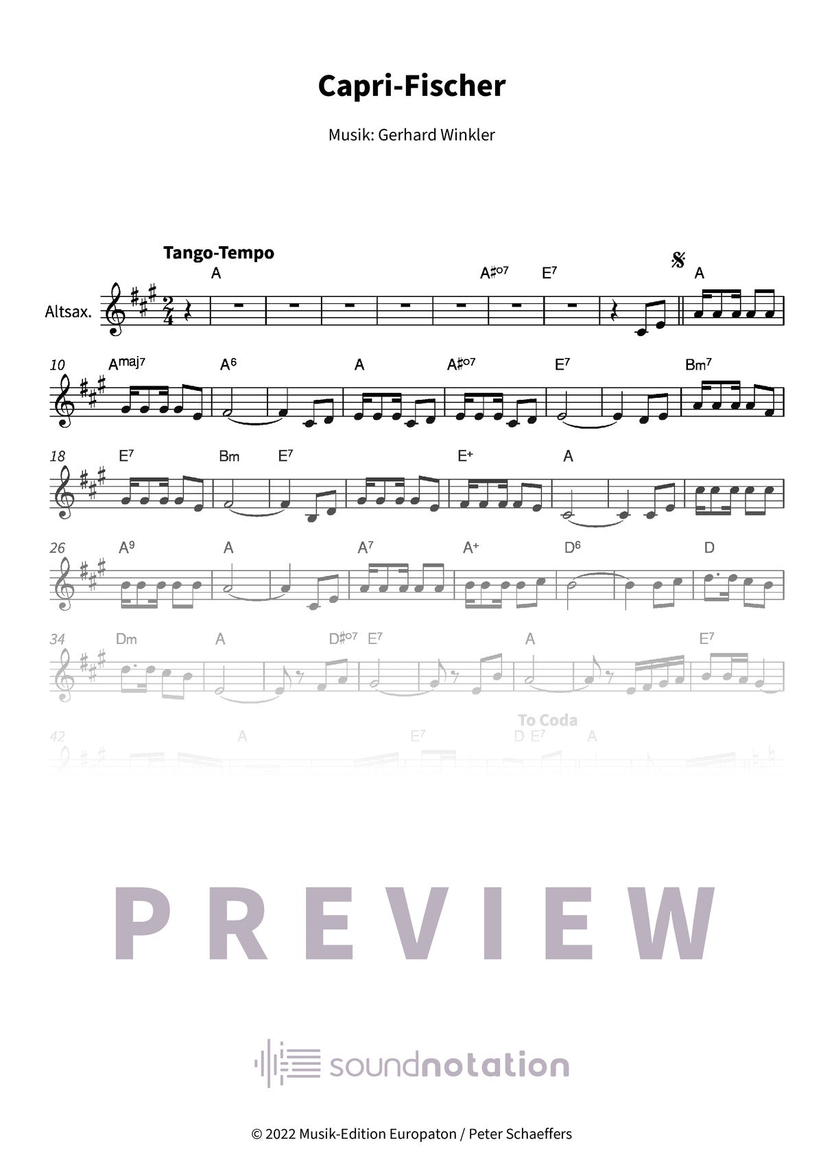 Capri-Fischer - Preview Page 1