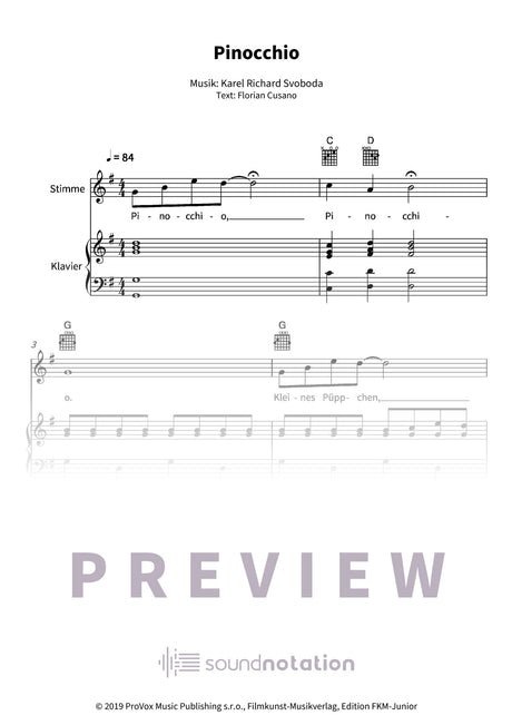 Pinocchio - Preview Page 1