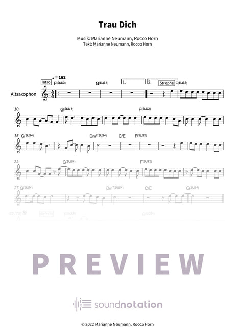Trau Dich - Preview Page 1
