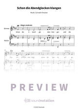 Schon die Abendglocken klangen - Preview Page 1