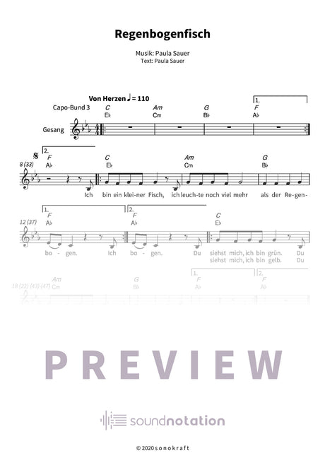 Regenbogenfisch - Preview Page 1