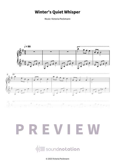 Winter's Quiet Whisper - Preview Page 1