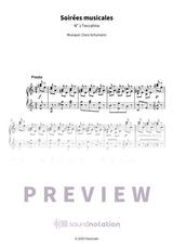 Soirées musicales - Preview Page 1