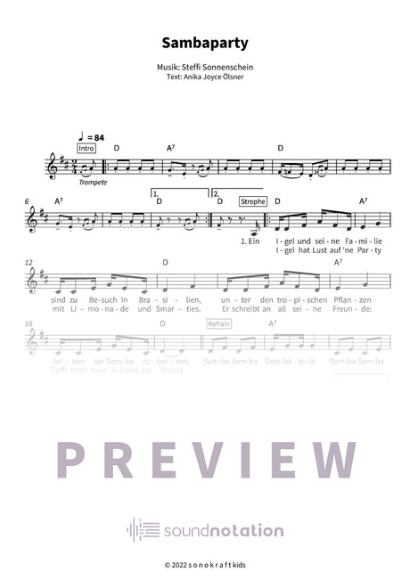 Sambaparty - Preview Page 1