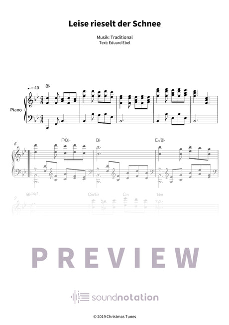 Leise rieselt der Schnee - Preview Page 1