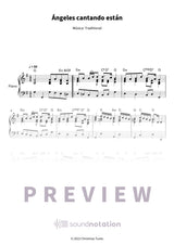Ángeles cantando están - Preview Page 1