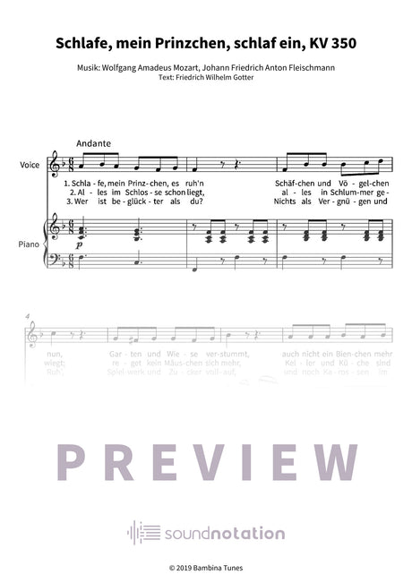 Schlafe, mein Prinzchen, schlaf ein - Preview Page 1