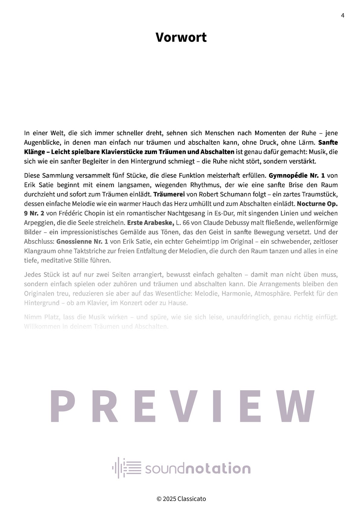 Sanfte Klänge - Preview Page 1
