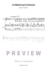 Un éléphant qui se balançait - Preview Page 1