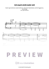 Ich mach nicht mehr mit - Preview Page 1