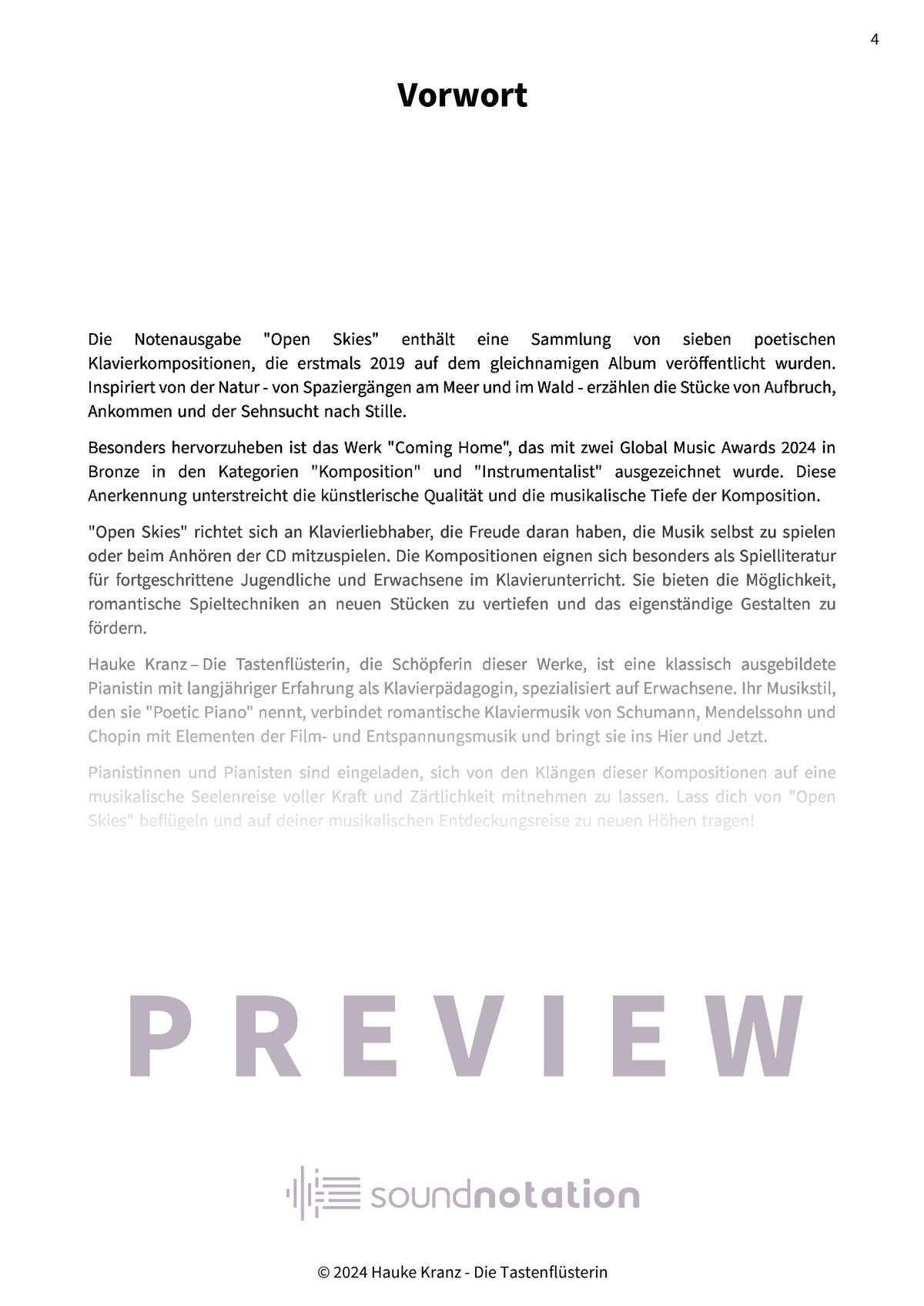 Open Skies - Preview Page 1