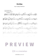 Für Elise - Preview Page 1