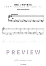 Sonata al chiaro di luna - Preview Page 1