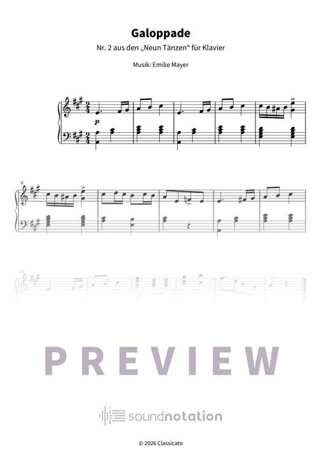 Galoppade - Preview Page 1