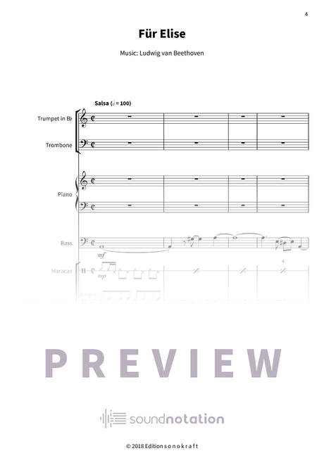 Für Elise - Preview Page 1