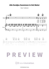Alle Eendjes Zwemmen In Het Water - Preview Page 1