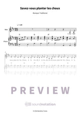 Savez-vous planter les choux - Preview Page 1